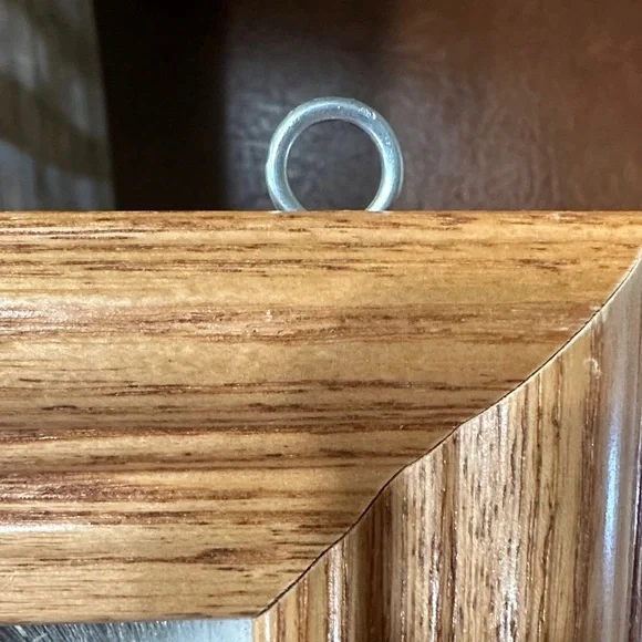 Stained Glass Moose Art with Wooden Frame - Picture 6 of 6